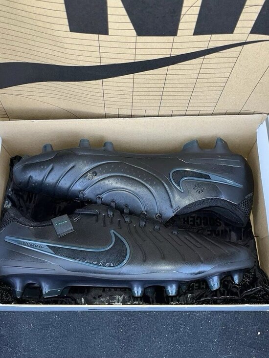 NEW Nike Legend 10 Elite FG \'Black Deep Jungle\' DV4328-002 Men Size 9